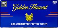Golden Harvest Light 100 Cigarette Tubes 200ct