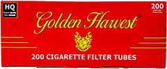 Golden Harvest Full Flavor Cigarette Tubes 200ct