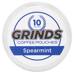 Grinds Coffee Pouches Spearmint 10 Cans