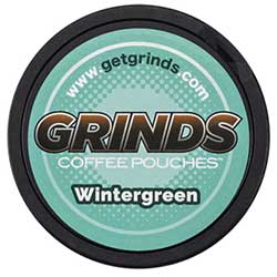 Grinds Coffee Pouches Wintergreen 10 Cans