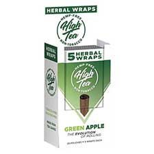 High Tea Green Apple Herbal Wraps 25 Packs of 5