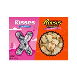Hersheys and Reeses Milk Chocolate XOXO 6oz Gift Box