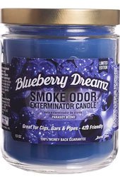 Smoke Odor Exterminator Candle Blueberry Dreams