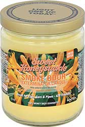 Smoke Odor Exterminator Candle Sweet Honeysuckle