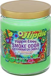 Smoke Odor Exterminator Candle Hippie Love