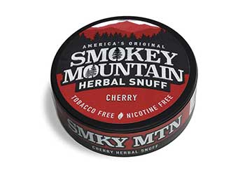 Smokey Mountain Herbal Snuff Cherry 10ct
