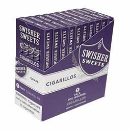 Swisher Sweets Cigarillos Grape 10ct 5pk