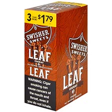 Swisher Sweets Leaf Cognac 10 Packs of 3 PP