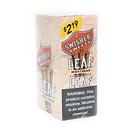 Swisher Sweets Leaf Irish Cream 10 Packs of 3 PP