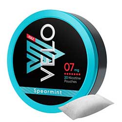 VELO Nicotine Pouches Spearmint 7mg 5ct