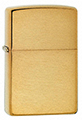 Zippo Solid Brushed Brass