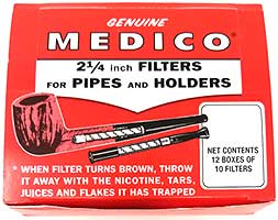 Medico Pipe Filters 12ct