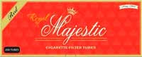Royal Majestic Red Cigarette Tubes 100 200ct Box