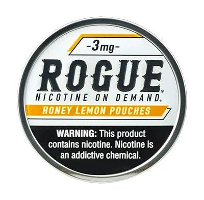 Rogue Nicotine Pouches Honey Lemon 3mg 5ct