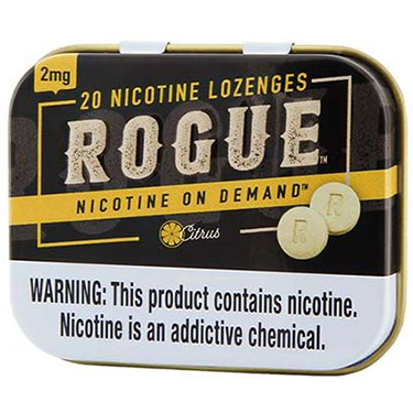 Rogue Nicotine Lozenges Citrus 2mg 5 Pack