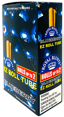 Royal Blunts EZ Roll Tube Blueberry 25ct Box