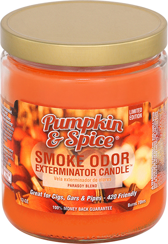Smoke Odor Exterminator Candle Pumpkin Spice