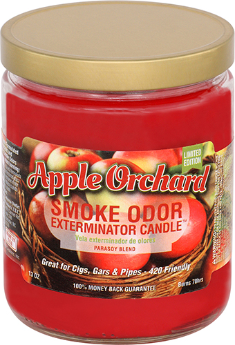 Smoke Odor Exterminator Candle Apple Orchard