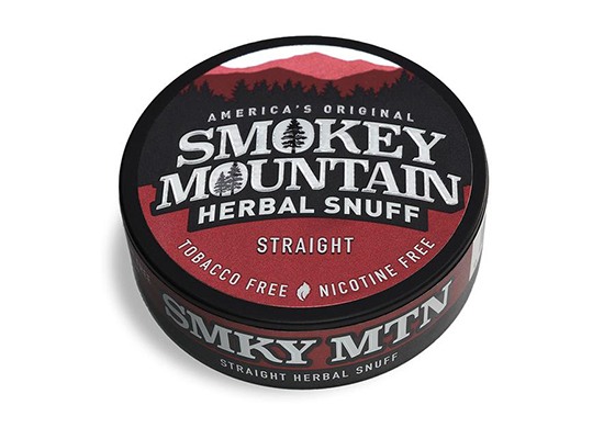 Smokey Mountain Herbal Snuff Straight 10ct