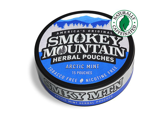 Smokey Mountain Herbal Snuff Arctic Mint Pouches 10ct