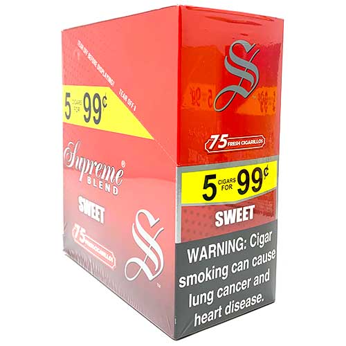 Supreme Blend Cigarillos Sweet 15ct