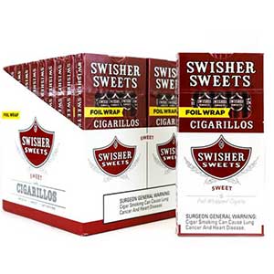 Swisher Sweets Cigarillos Regular 20 5pks