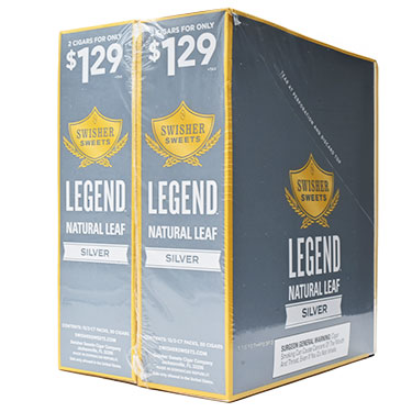 Swisher Sweets Cigarillos Legend Silver 30ct 2pk