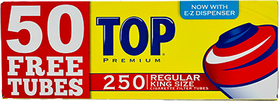Top Cigarette Tubes Full Flavor King 250ct