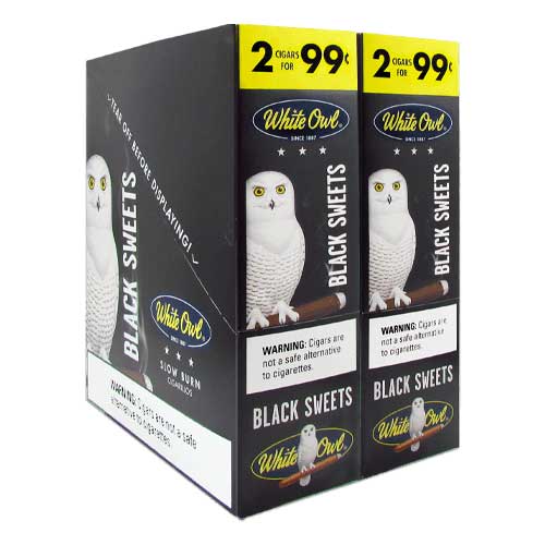 White Owl Cigarillos Black 30ct