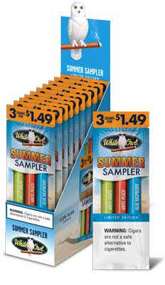 White Owl Cigarillos Summer Sampler 15ct
