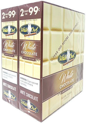 White Owl Cigarillos White Chocolate 30ct