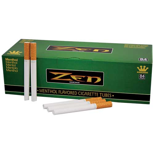  Top Menthol RYO Cigarette Tubes - King Size - Pre