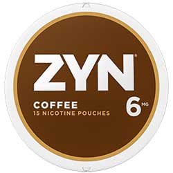 ZYN Nicotine Pouches Coffee 6mg 5ct