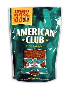 American Club Green 16oz Pipe Tobacco