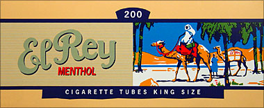 El Rey Menthol King Size Cigarette Tubes 200ct
