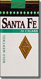 Santa Fe Little Cigars Mild Menthol