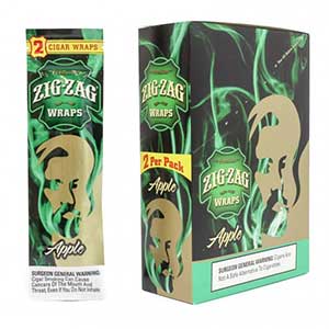 Zig Zag Wraps Apple 25 2PKS